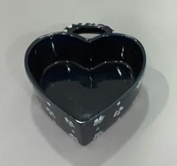 Gmundner Keramik-Schale/Herz mit Henkel 11